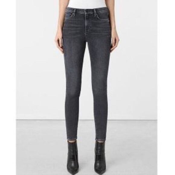 All Saints Spitalfields Jack's Place Skinny Jeans - Picture 1 of 8